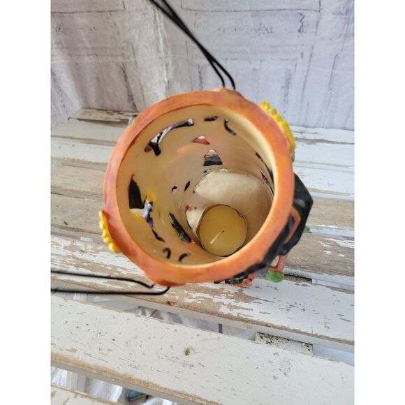 Witch spells candle holder hanging Halloween fall - Picture 6 of 7